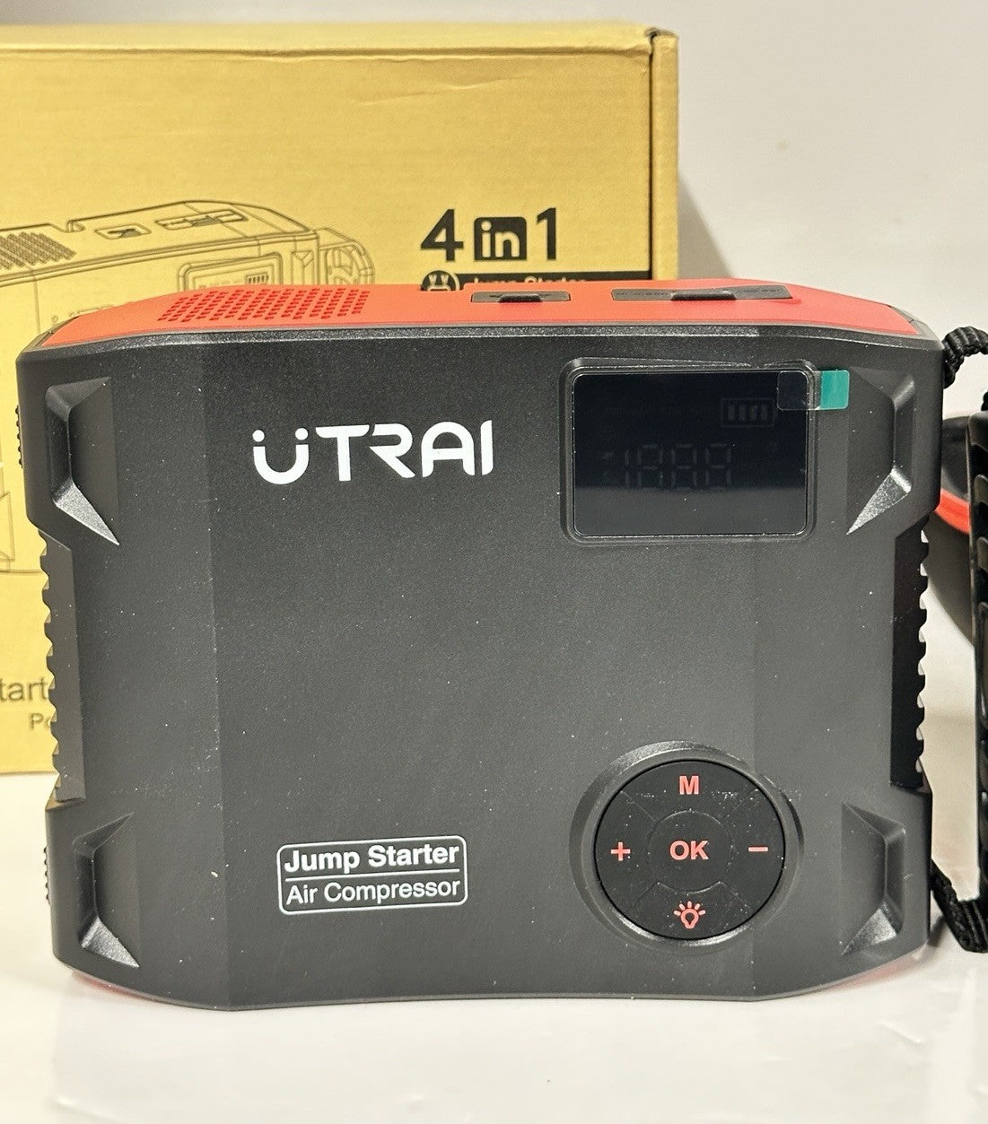 UTRAI (JS-5) Jump Starter with Air Compressor, 150PSI