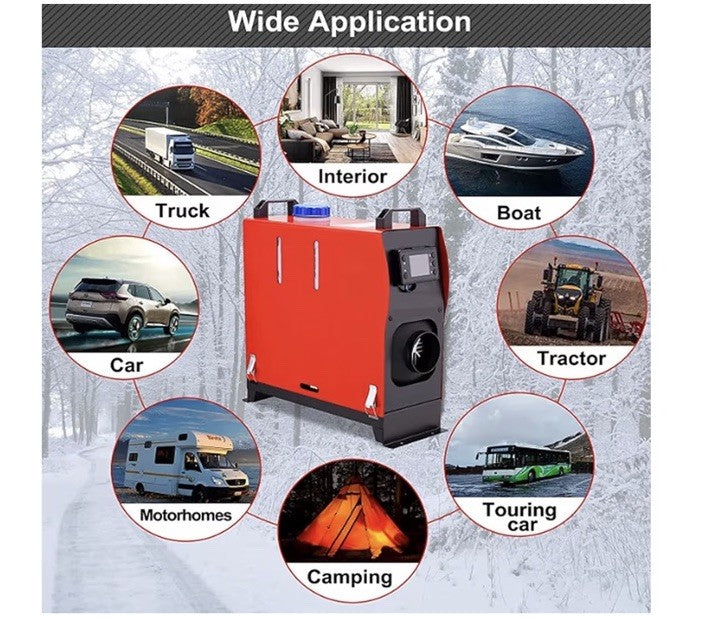 ZHIBANG ALL IN ONE DIESEL AIR HEATER  12v-18kw Brand New