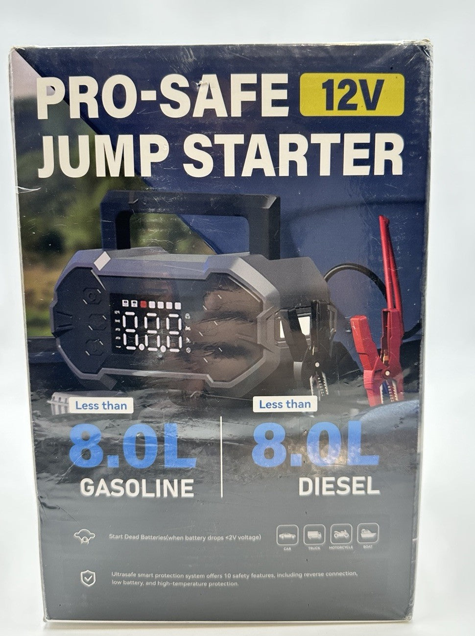 GREEN KEEPER JUMPSTARTER 12V 3000A PEAK CURRENT GK-J1206P