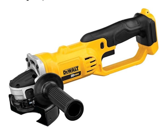 Dewalt DCG412B 20V MAX* Lithium Ion 4-1/2” grinder (Tool Only),Yellow