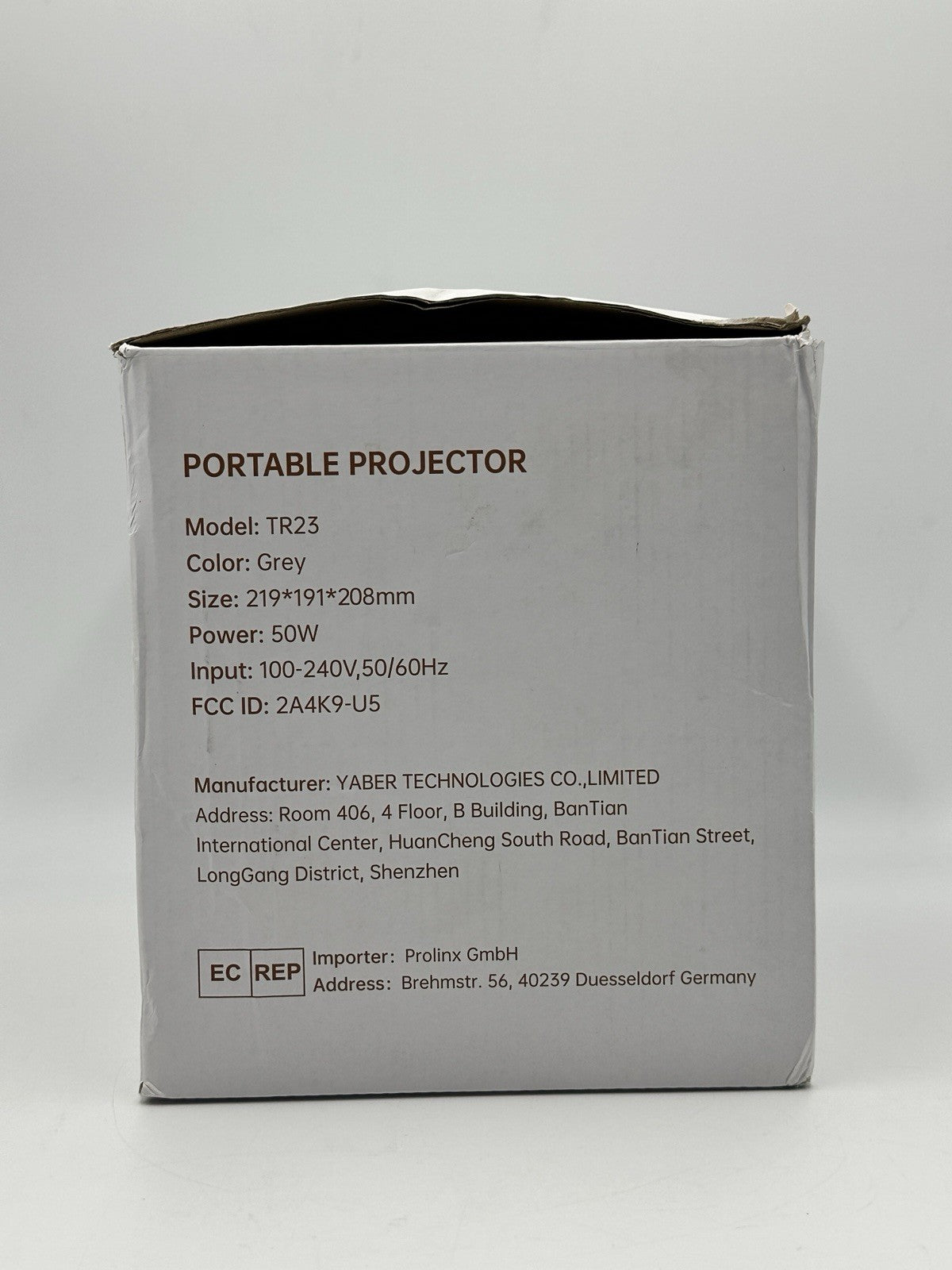 TOPTRO TR23 5G WiFi Bluetooth Projector,  Mini Projector Y3