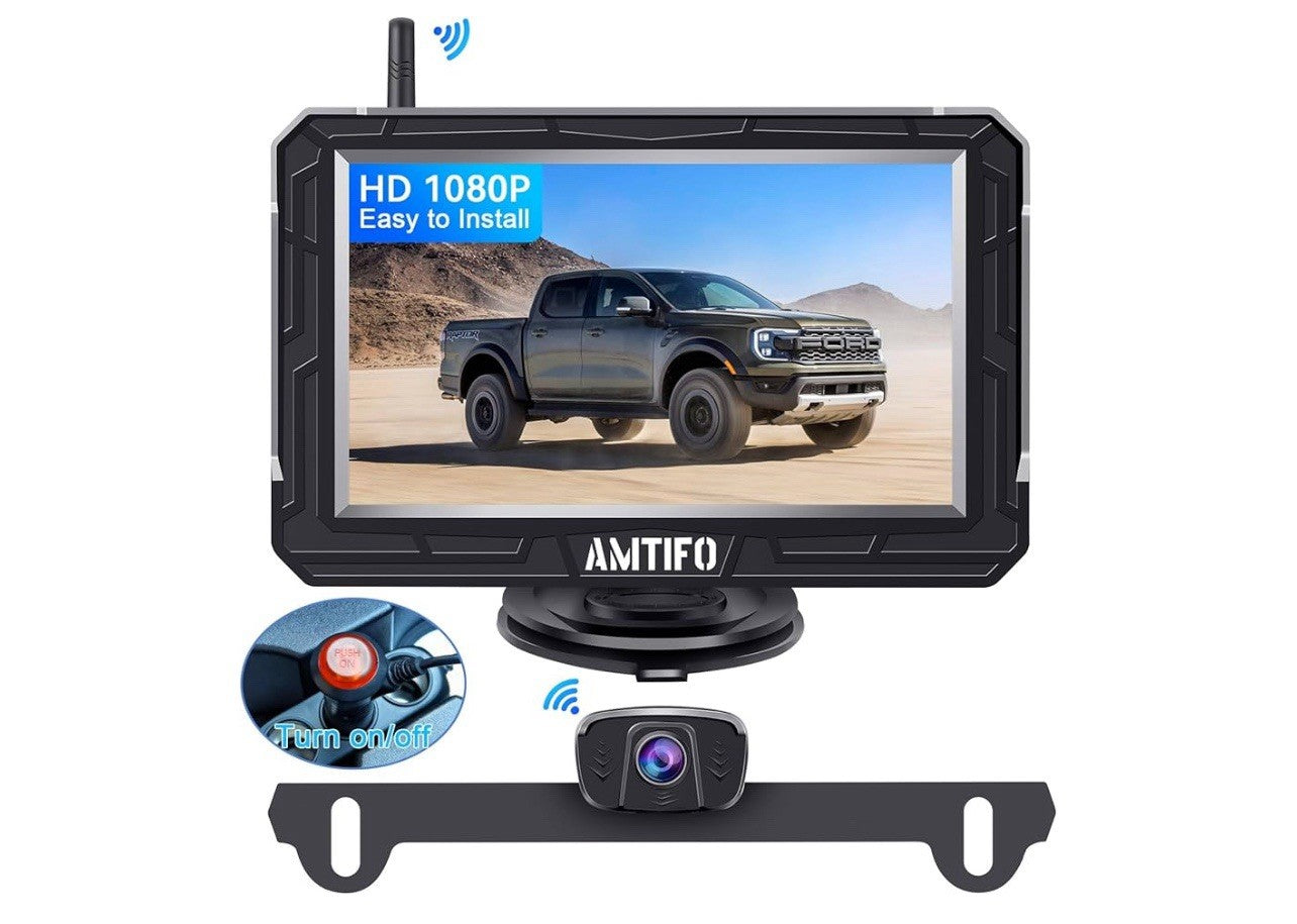 AMTIFO Rearview/Reverse camera system 7 Inch