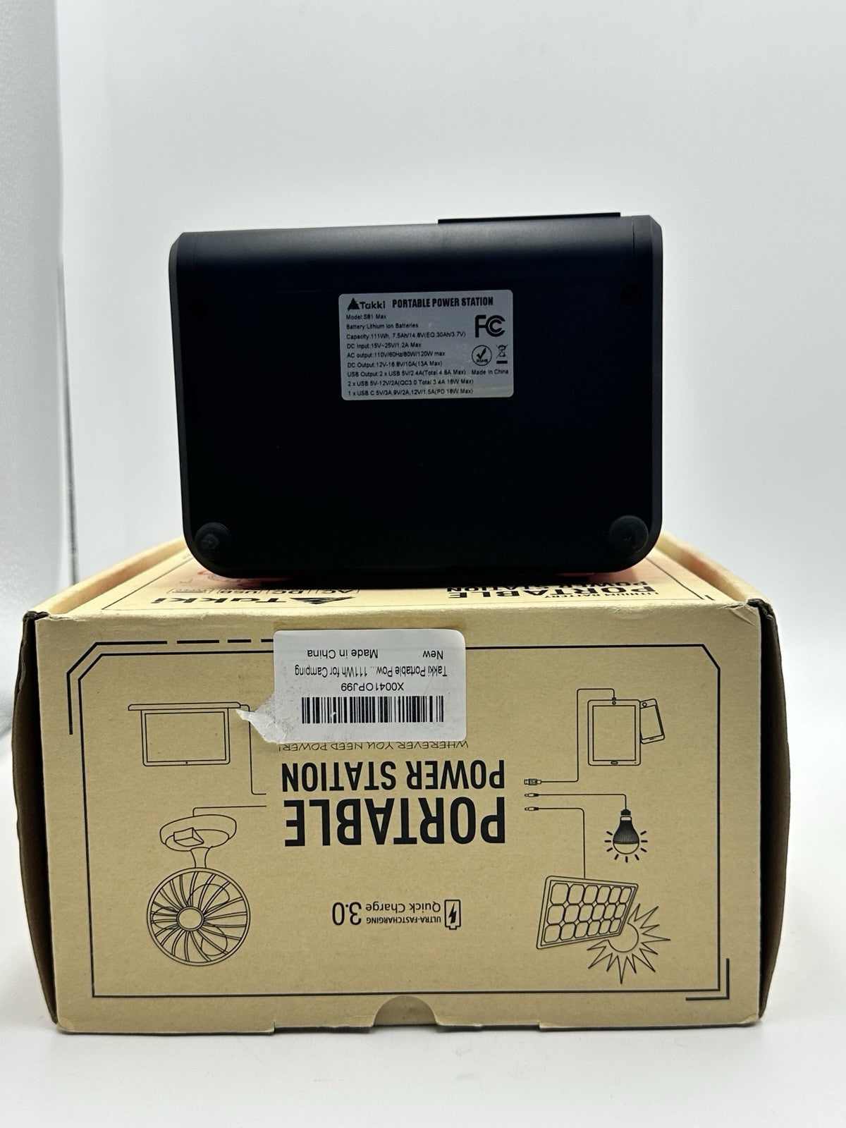 150W Peak Solar Generator Portable Power Station Without Solar Panel