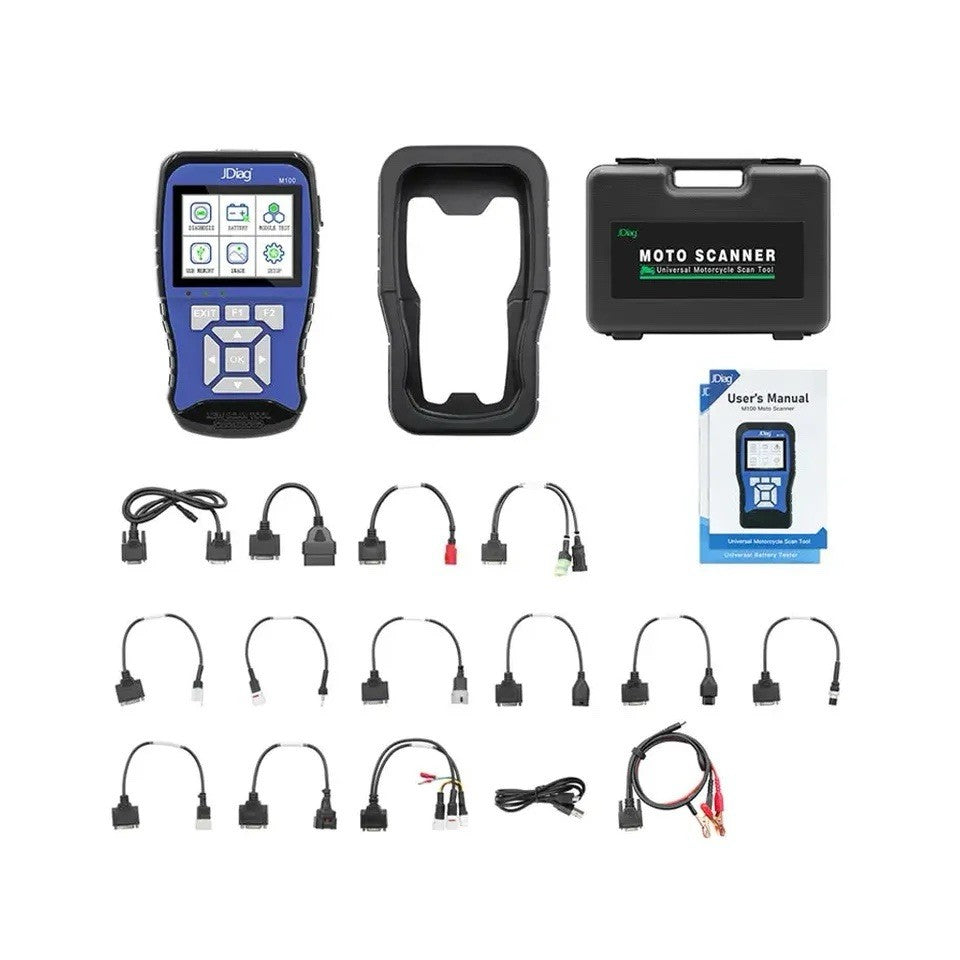 JDiag M100 Moto Scanner Universal Motorcycle Scan Tool Full Version