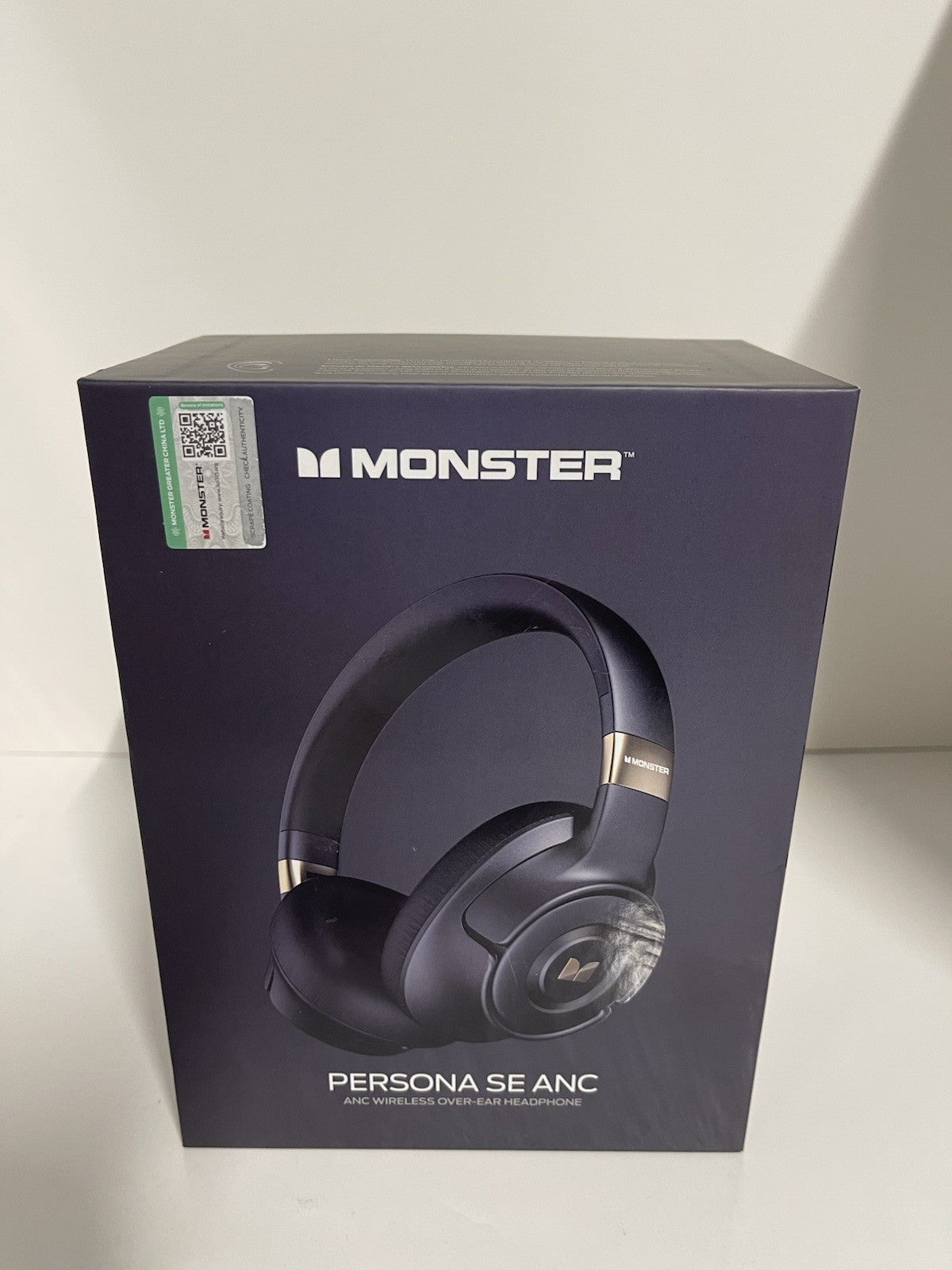 Monster Persona SE ANC Wireless Over-Ear Headphones, Black