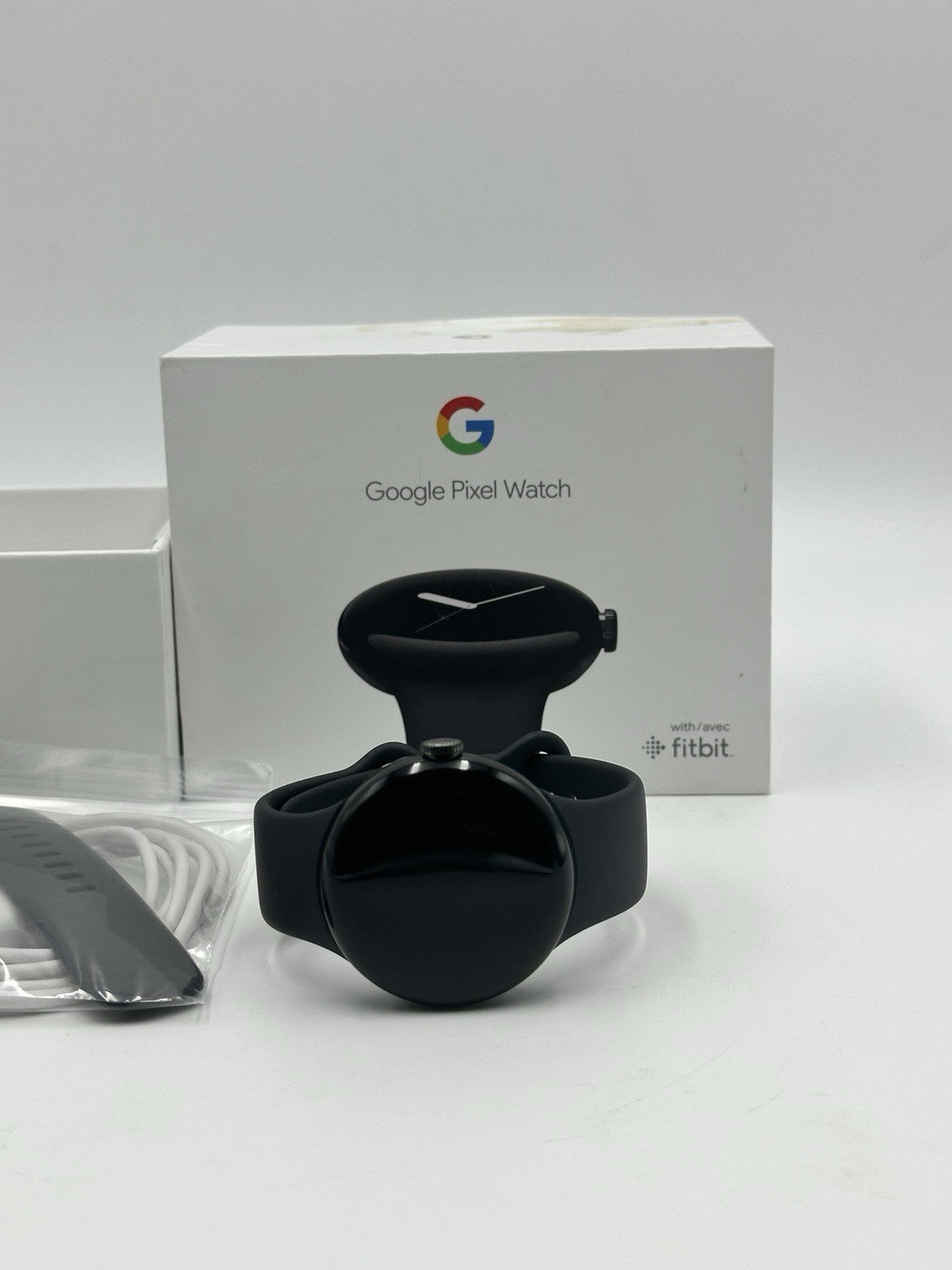 Google Pixel Watch1  41mm Matte Black Stainless Steel Case Matt Black Wifi