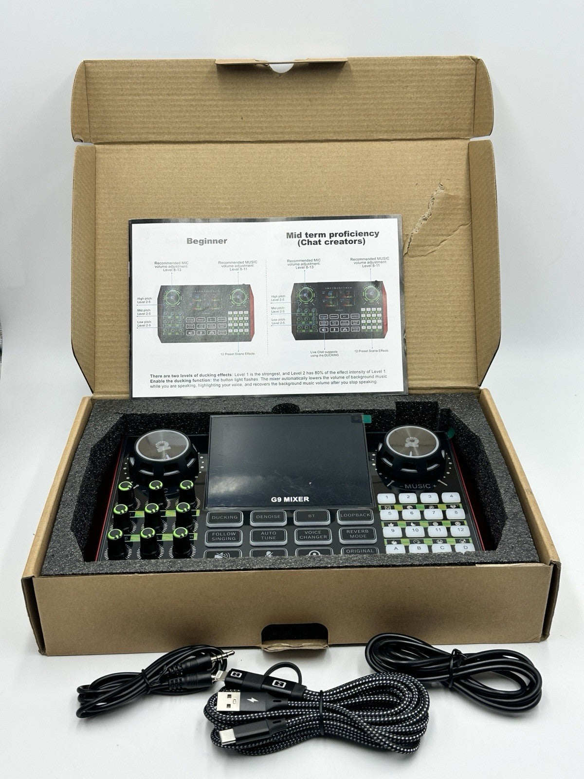 Sound Mixer for PC/Phone: Live Streaming, Gaming, DJ Effects, Voice Changer