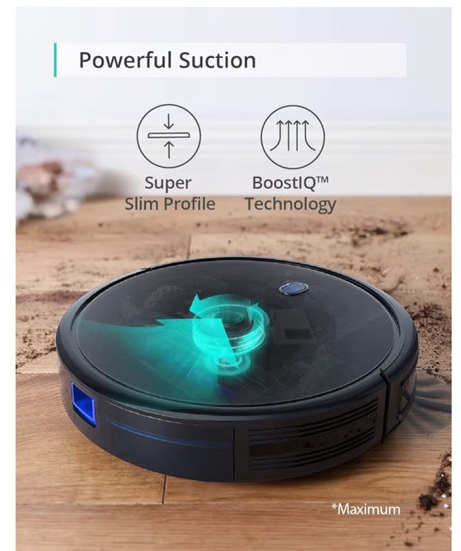 Eufy by Anker RoboVac 11S Robot Vacuum 1300Pa Strong Suction T2108111 - BLACK
