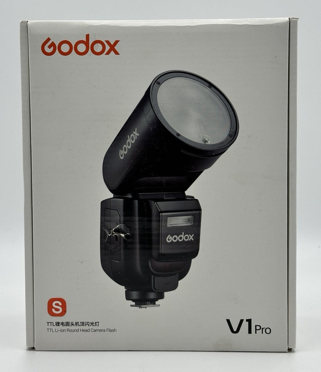Godox V1 Pro V1Pro-C TTL Round Head Camera Flash Wireless Speedlite For Canon 