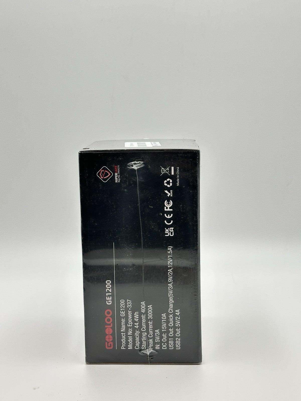 ELITE GOOLOO GE 1200 JUMPSTARTER  3000A 8.5L  GAS 6.0 DIESEL