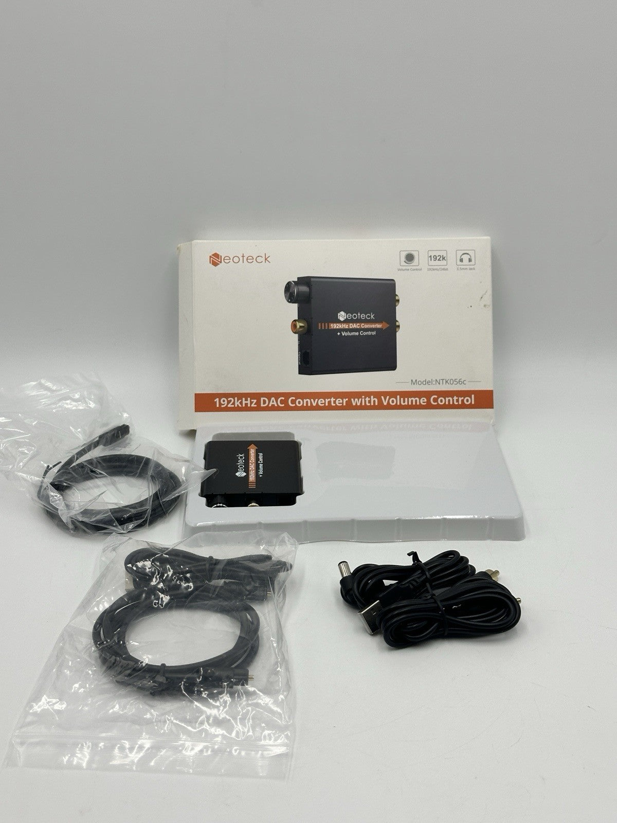 NEOTECK DAC CONVERTER WITH VOLUME CONTROL Extra Pin Wire