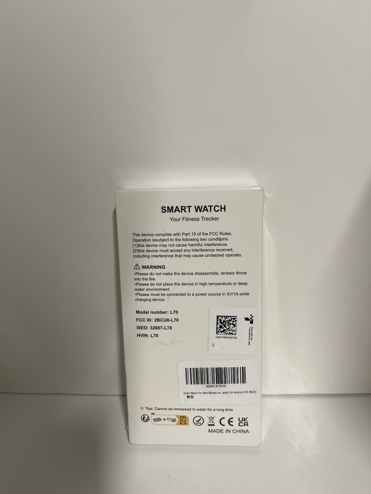 Smart Watch & Fitness Tracker