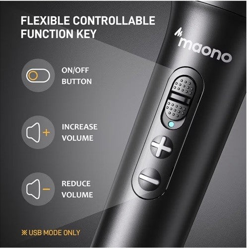 **NEW** Maono AUHD300T USB / XLR Cardioid Dynamic Broadcast Microphone