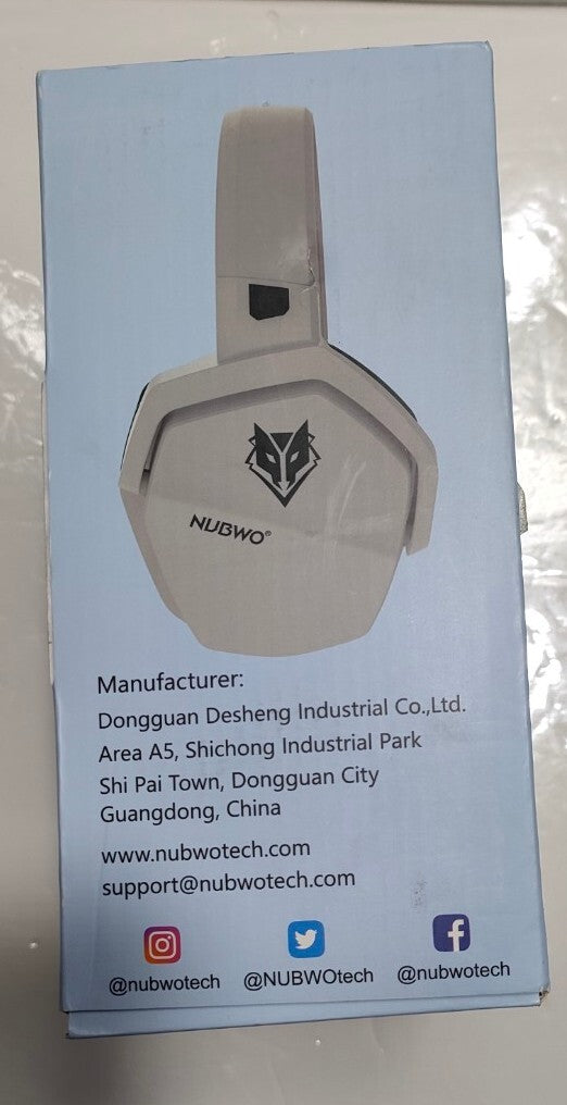 nubwo g06 dual wireless gaming headset