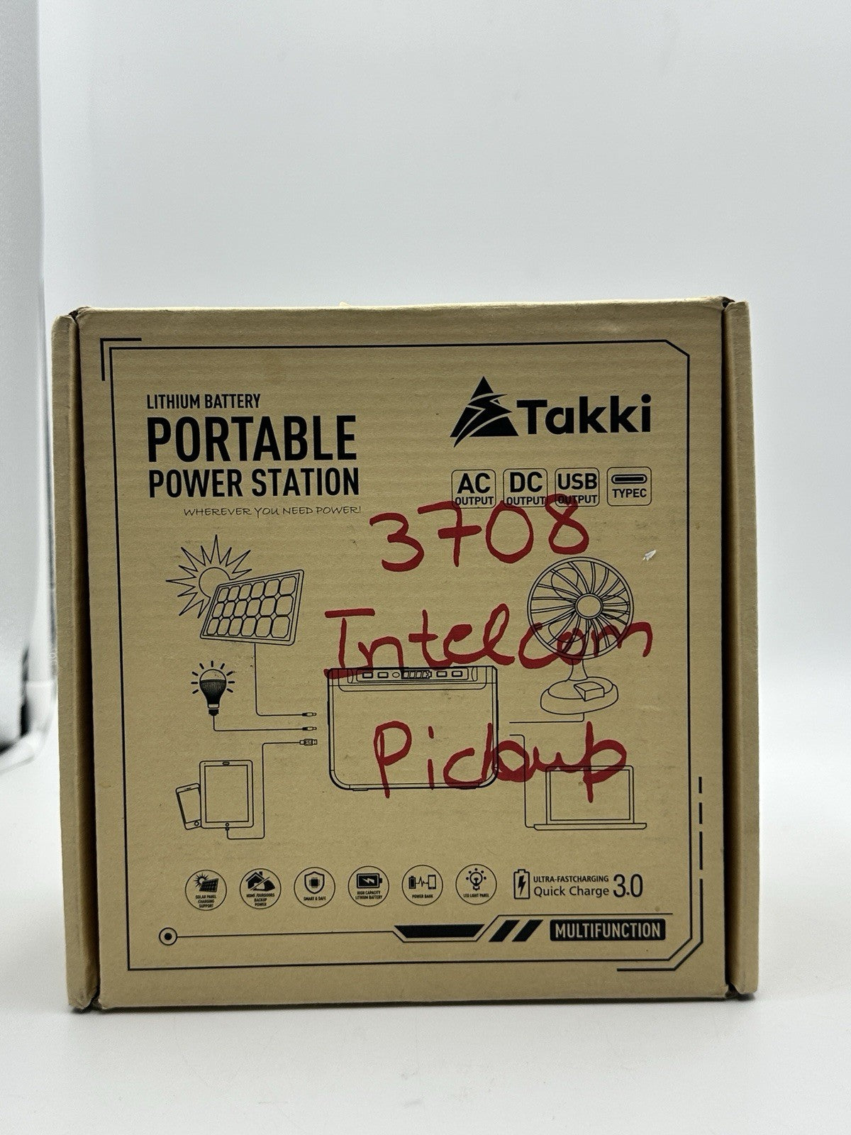 150W Peak Solar Generator Portable Power Station Without Solar Panel