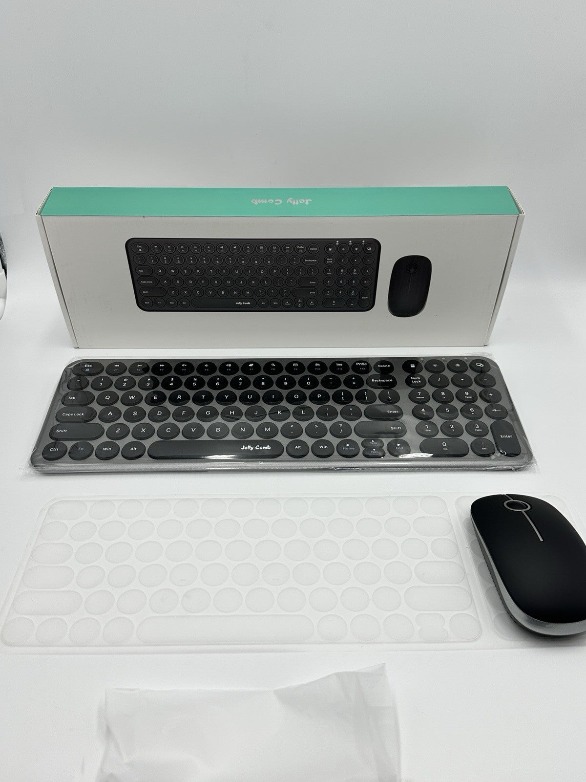Jelly Comb Wireless Keyboard And Mouse Combo Brand New