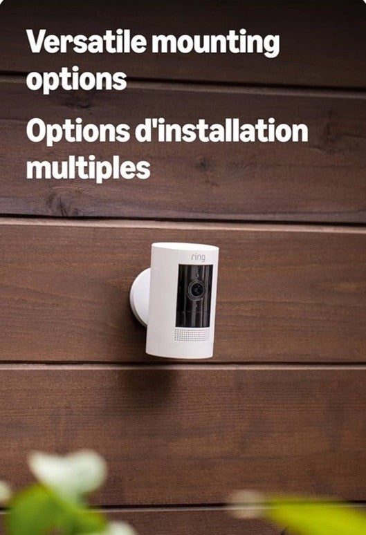 Ring 3rd Generation Stick Up Cam Plug In Two Way Talk
