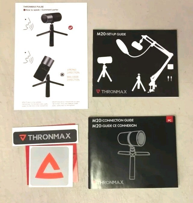 THRONMAX M20 STREAMING KIT DE DIFFUSION EN CONTINU
