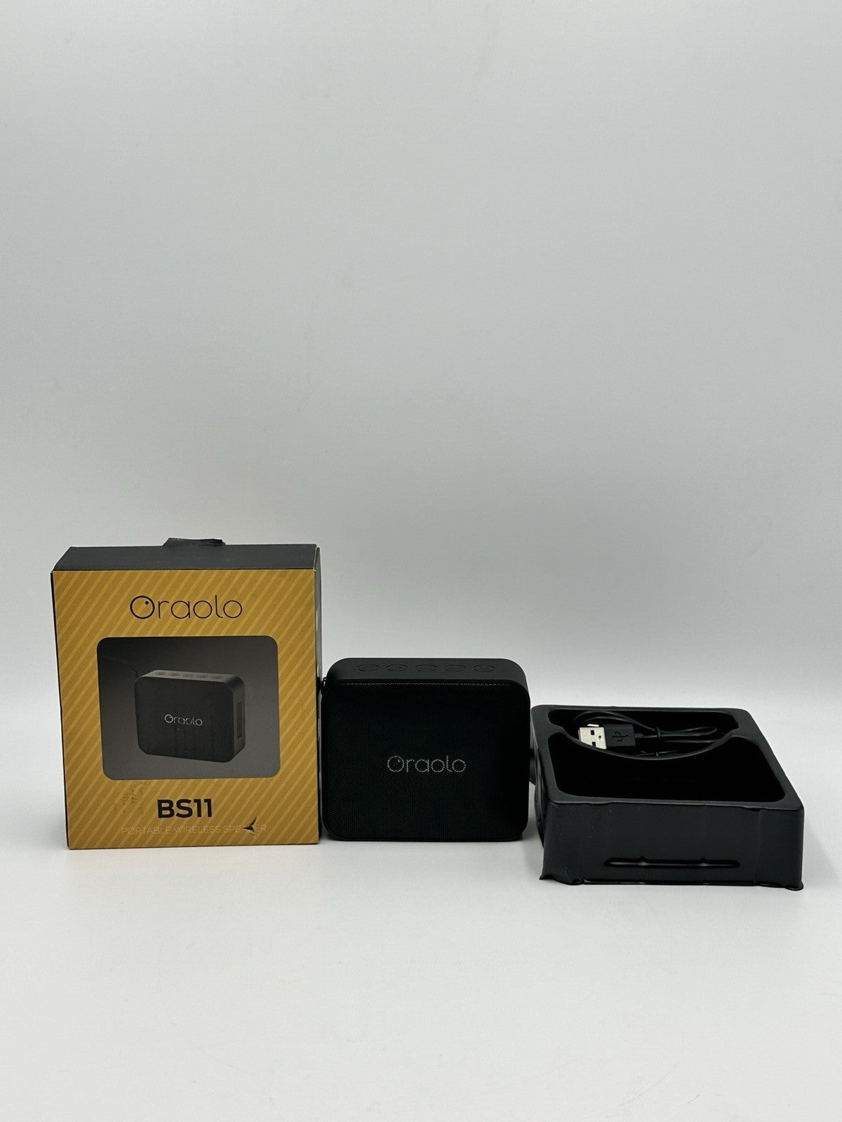 Oraolo Bluetooth Speaker, BS11 Waterproof Portable with Stereo Sound, 