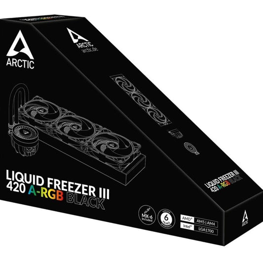ARCTIC Liquid Freezer III 420 A-RGB Black Damage Box Open Box