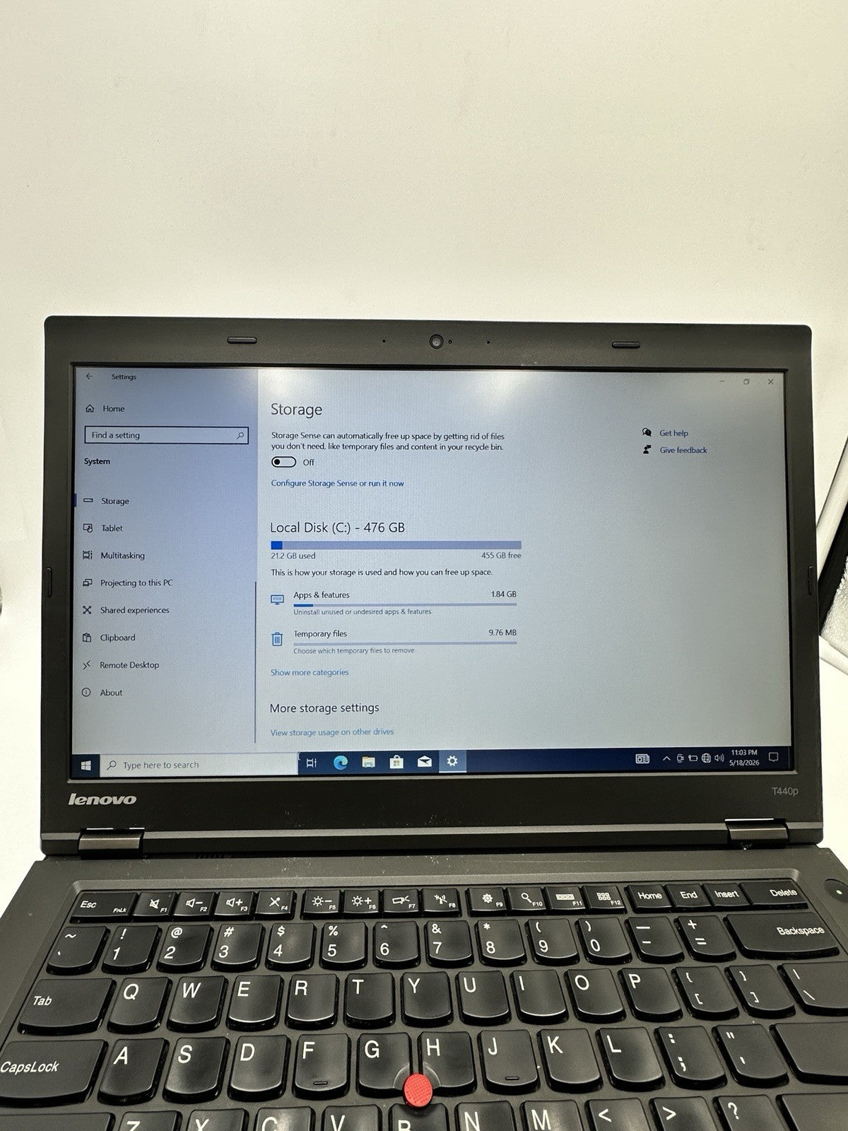 Lenovo ThinkPad T440p Core i5  4th Gen 8gbRAM 512GB SSD Win 10 Pro
