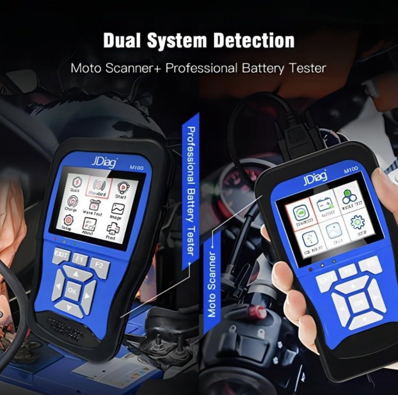 TopDiag M100 Professional Motorcycle Diagnostic Tool for Moto