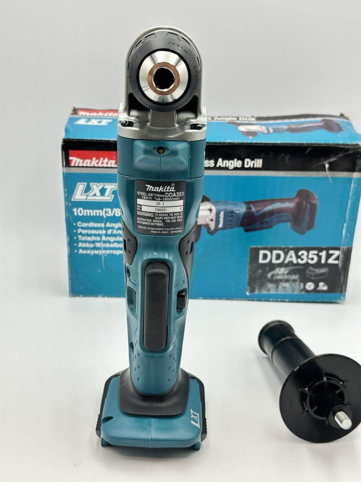 Makita DDA351Z LXT Angle Drill with Keyless Chuck 18V Bare Unit MAKDDA351Z