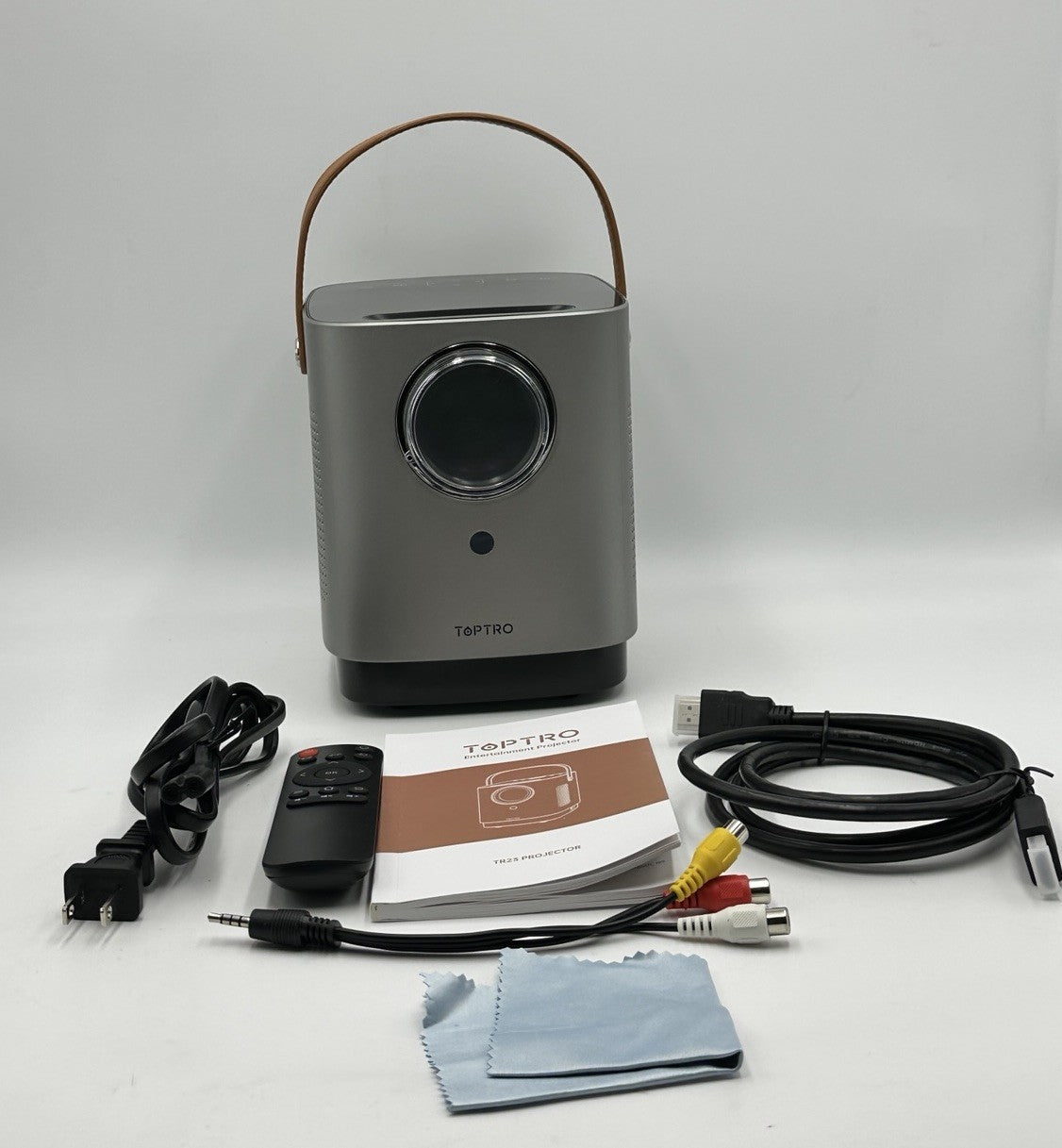 TOPTRO TR23 5G WiFi Bluetooth Projector,  Mini Projector Y3