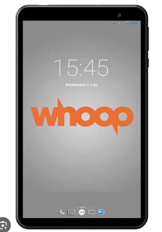 Whoop TAB-8US2 Android Tablet 8” NEVER USED, INCLUDES PROTECTIVE CASE BUNDLE