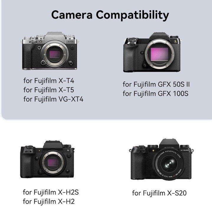 SMALL RING ORIFNAL NP-W235  for Fujifilm X-H2 X-H2S X-T4 XT4 Mirrorless Camera