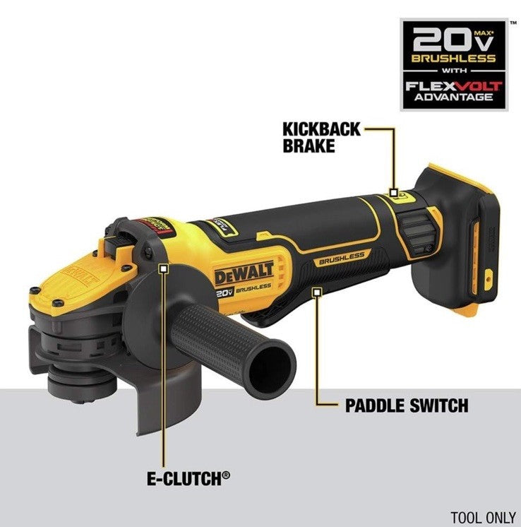 DeWalt DCG416B 20V XR Paddle Switch 5in Sag Bare