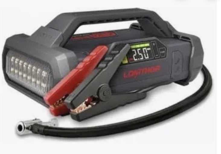 LokiThor JA301 2000A 12V Car Jump Starter With 150PSI Air Inflator + Flashlight