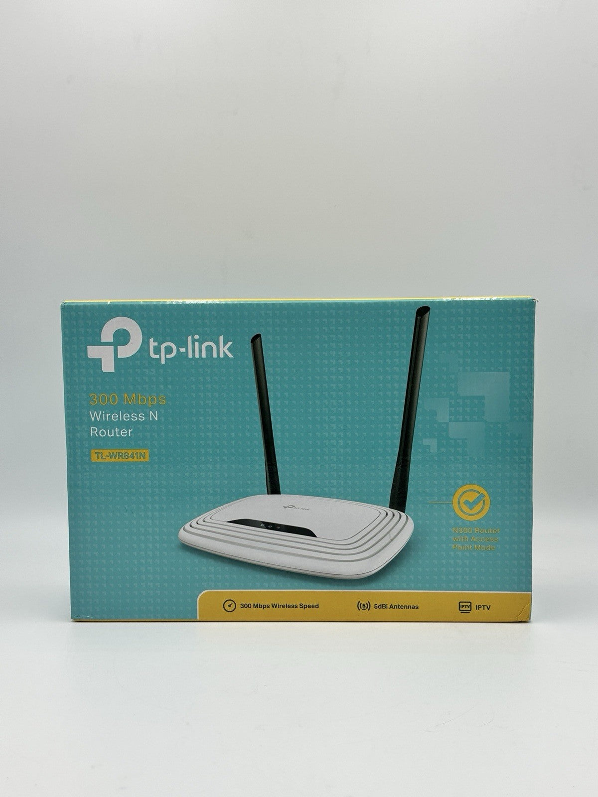TP-Link TL-WR841N 300Mbps Wireless N Router 2.4GHz Antennas Open Box New
