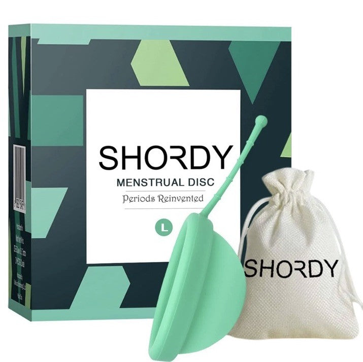 Shordy Reusable Menstrual Disc Leak-Free Period Disc Tampons 50 Units