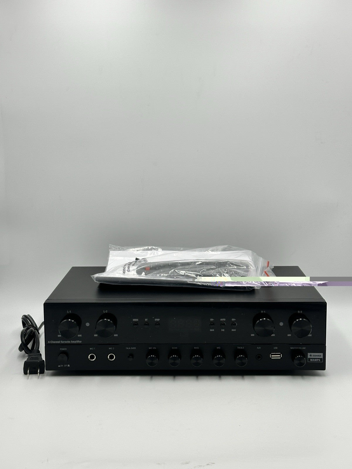 🔊 Donner MAMP5 Bluetooth HiFi Power Amplifier Receiver 4 Channel Audio Amp 440W