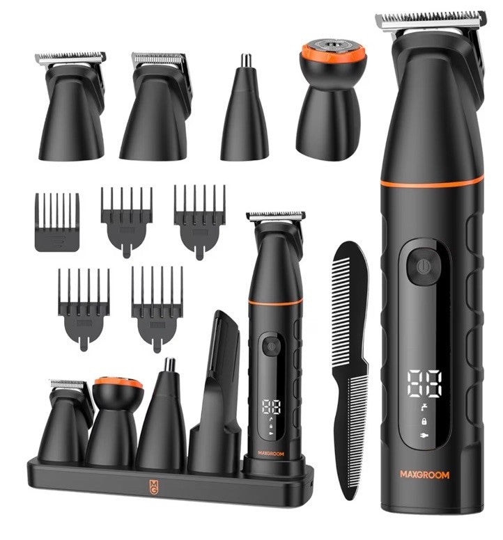 MAXGROOM Men's 5-in-1 Body Shaver Electric Trimmer VIO Shaver USB Rechargeable