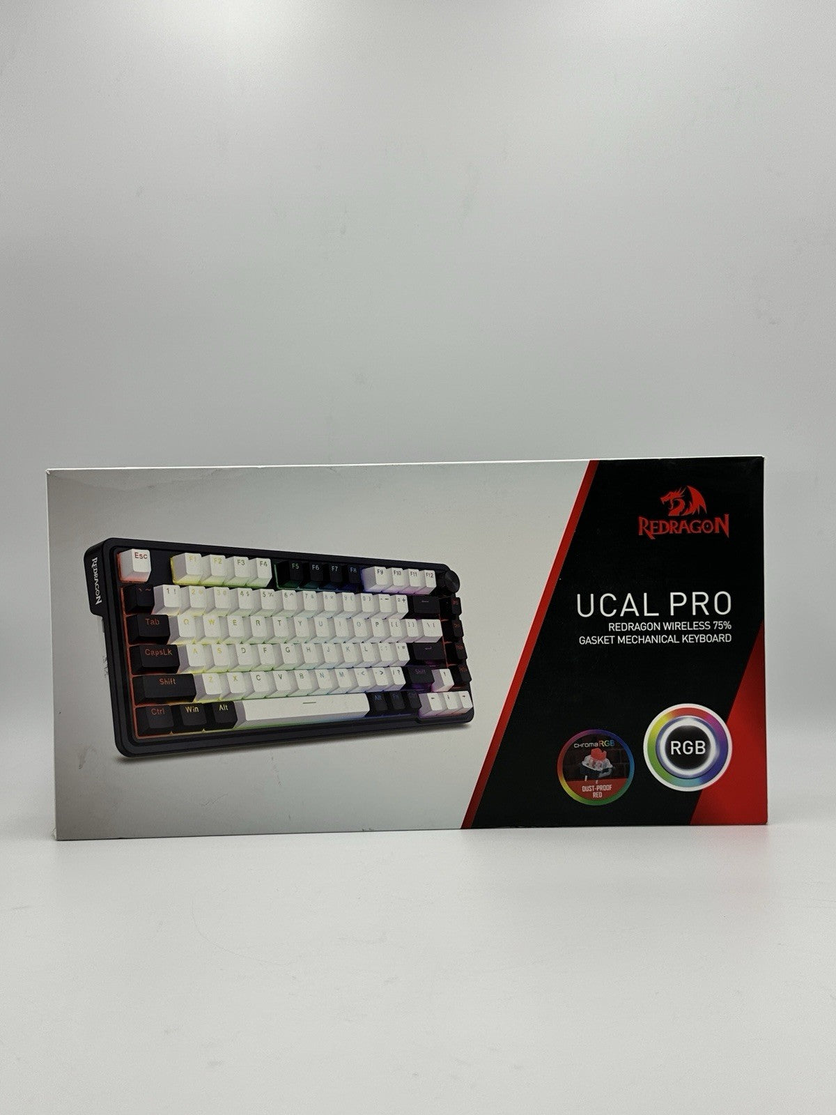 Redragon UCAL PRO (K673) 75% Wireless Gasket RGB Gaming Keyboard-Red Switch
