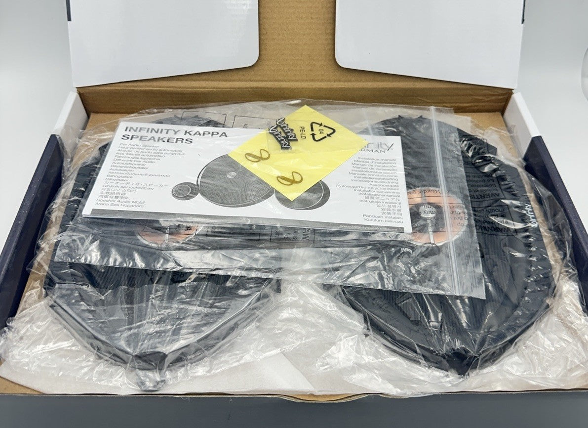Infinity KAPPA 86CFX 6x8" 2-Way Car Speakers 300 Watts 100 Watts Rms 2.5 Ohms