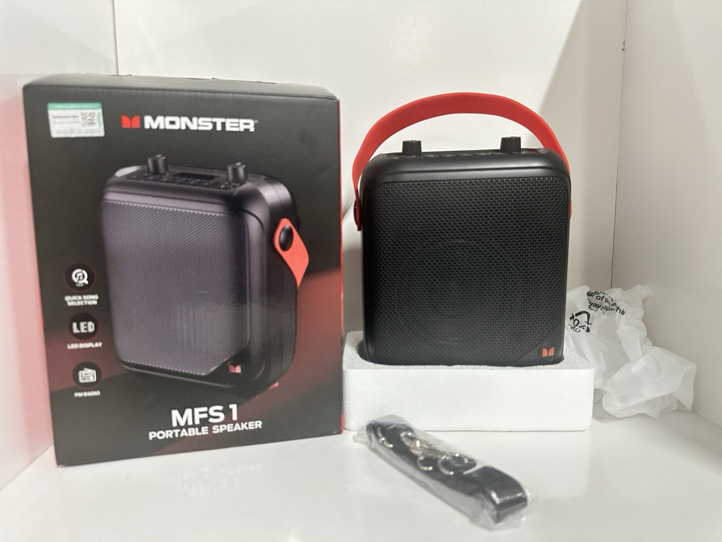 Monster MFS 1 Portable Bluetooth Speaker