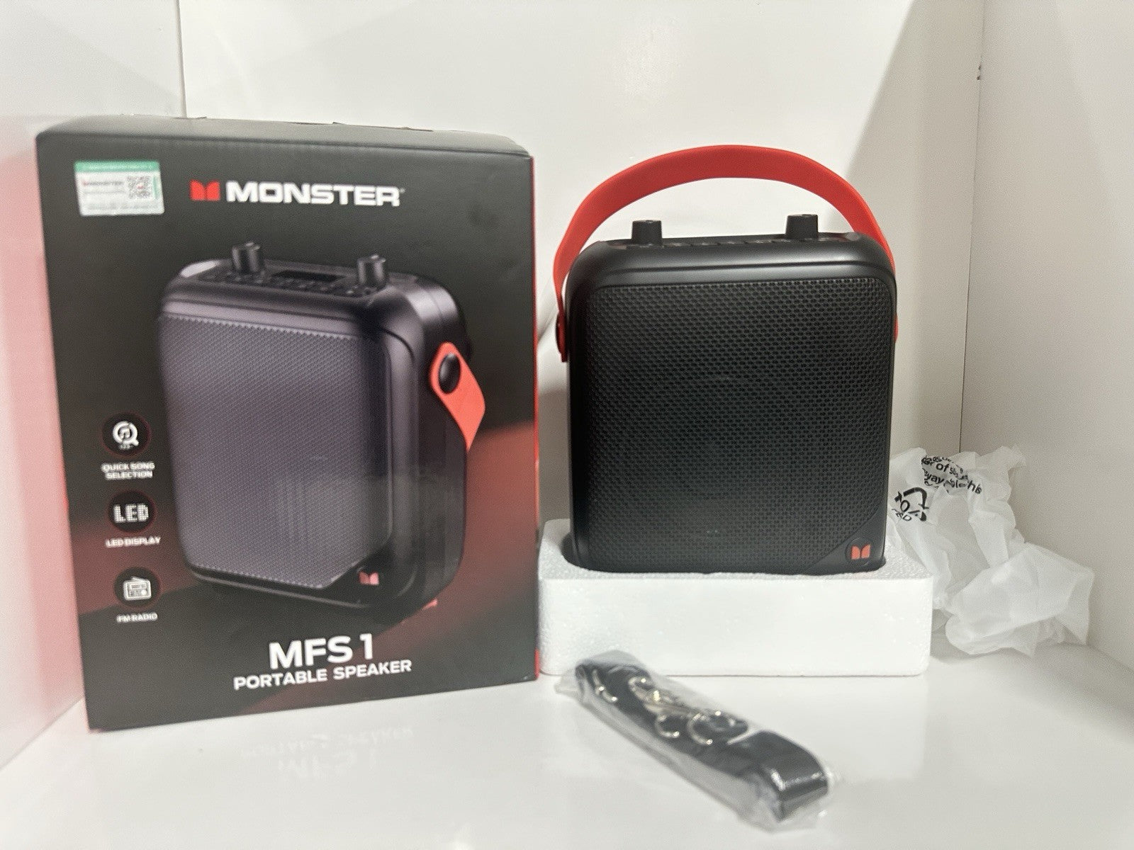 Monster MFS 1 Portable Bluetooth Speaker