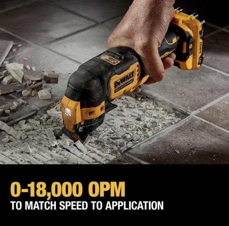 DEWALT DCS356C1R 20V MAX Oscillating Multi-Tool (1.5 Ah) New Open Box