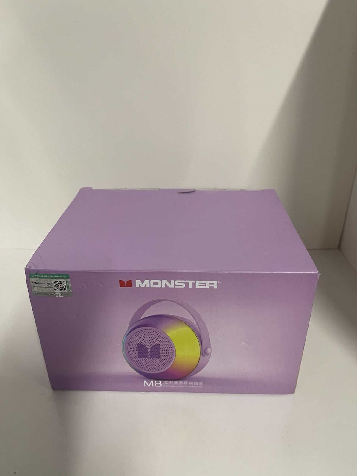 Monster M8 bluetooth 5.4 Speaker Portable Speaker with Dual Microphone RGB