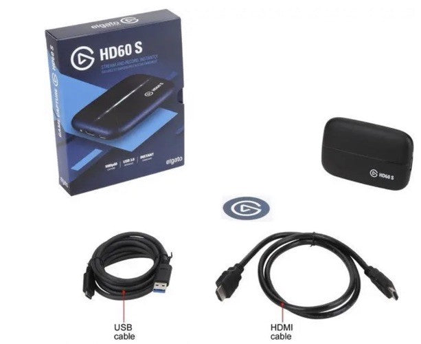 Elgato HD60 S Game Capture Streamer - Black
