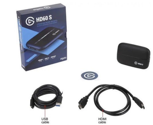 Elgato HD60 S Game Capture Streamer - Black