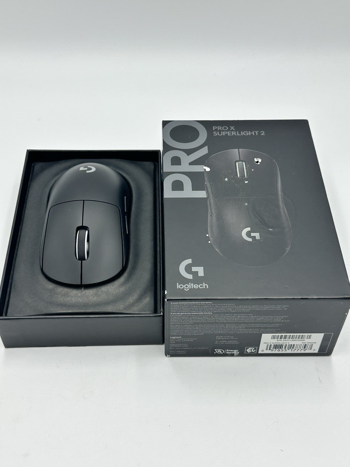 Logitech G PRO X SUPERLIGHT 2 SE wireless gaming mouse, 60 g pro-grade mouse wit