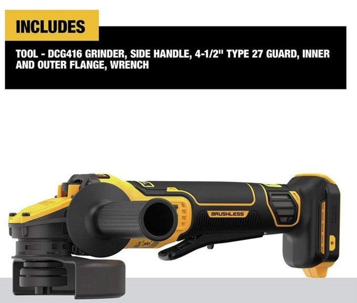 DeWalt DCG416B 20V XR Paddle Switch 5in Sag Bare