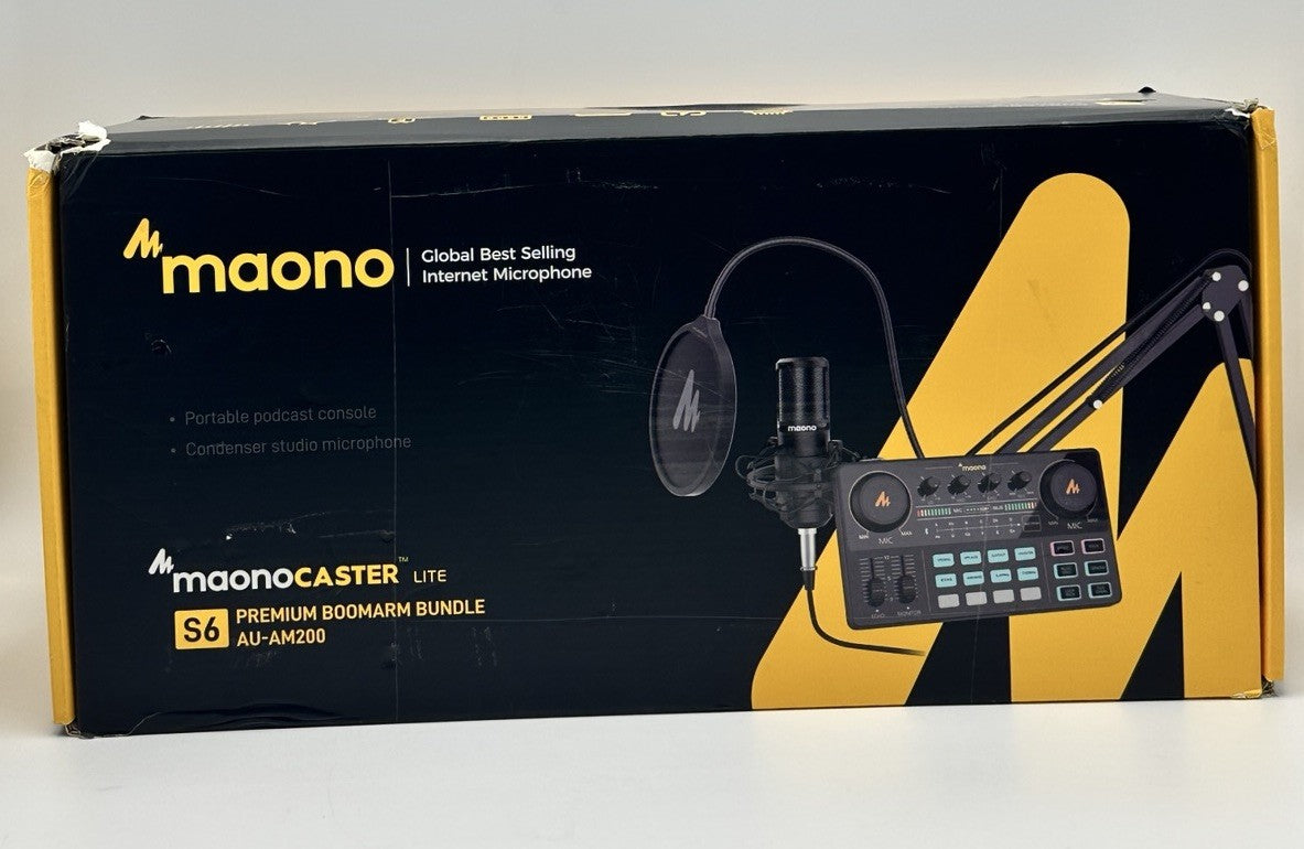 Maonocaster lite AU-AM200 S6 Premium Boomarm Bundle