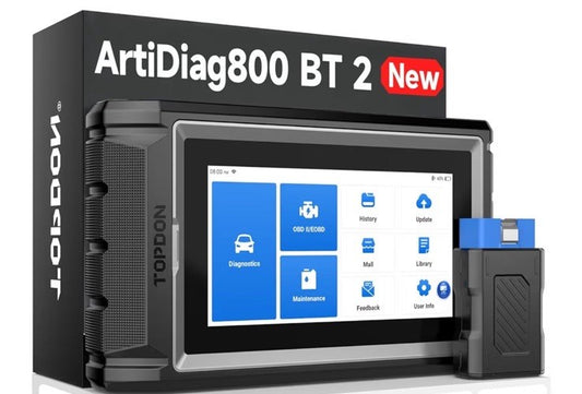 Genuine TOPDON AD800BT OBD2 Scanner Wireless Full System Reset Tool