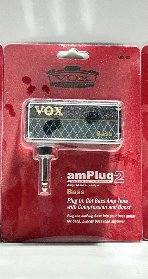 Vox AP2BS amPlug Bass 2 Headphone Guitar Amplifier