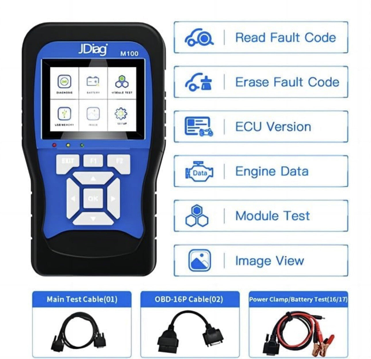 TopDiag M100 Professional Motorcycle Diagnostic Tool for Moto